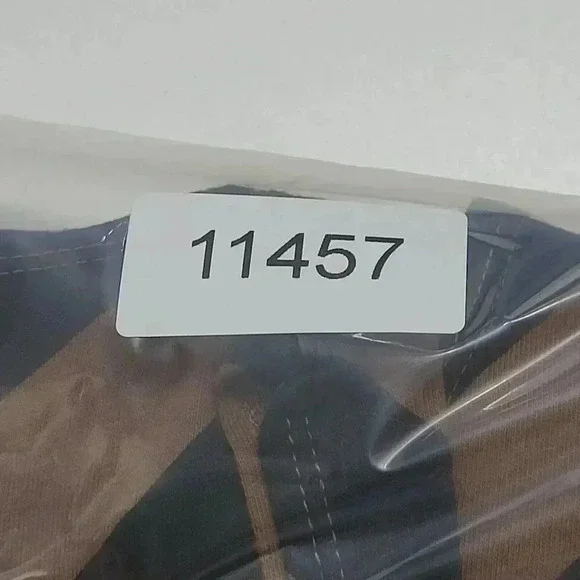 Lands End Womens Sleeveless Chevron Striped Maxi Slip Dress M Brown & Black 20PT - Picture 9 of 9